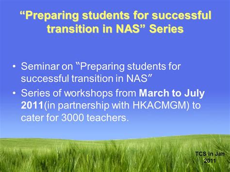 生涯地圖|Preparing Students for Successful Transition in the NAS